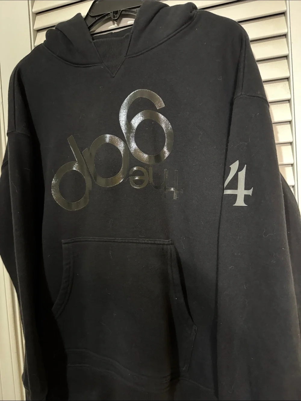 GAP Black 'the 80s' Graphic Hoodie with Stranger Things Logo. Limited Edition.